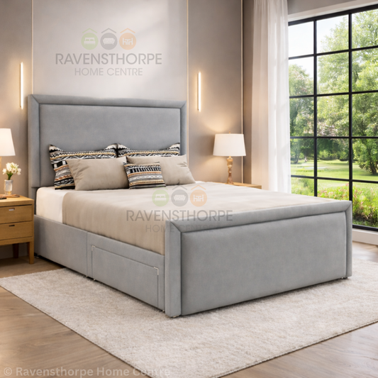 Oxford Divan Bed with Headboard and Footboard