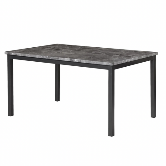 Ruby Marble Effect Dining Table - 1.2, 1.5m