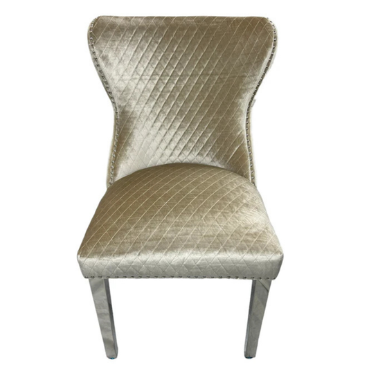 Lewis Knocker Dining Chair in Mink Ravensthorpe Home Centre