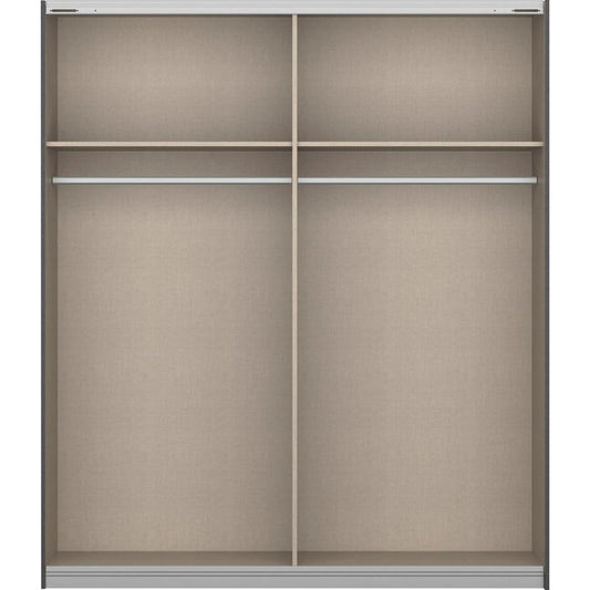 Rauch Borba 4 Door Stone grey Wardobe