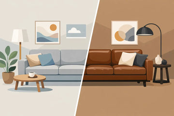 Fabric Sofa vs Leather Sofa: Which Wins?