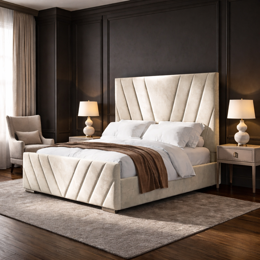 Victoria Diagonal Design Bed Frame