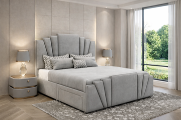 Chicago Divan Bed with Headboard and Footboard