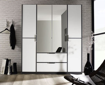 Rauch Essensa 4 door wardrobe 181cm  Ravensthorpe Home Centre