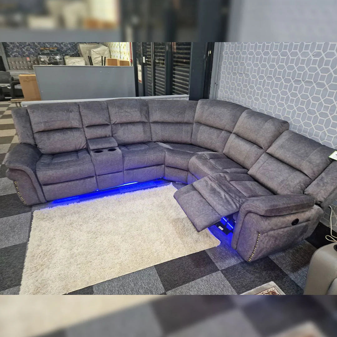Berlin Fabric Corner Recliner Sofa Ravensthorpe Home Centre
