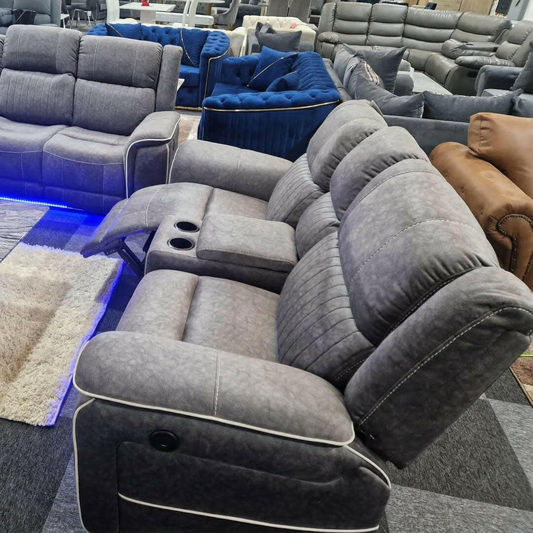 Hannah 3+2 Electric Recliner Suite Ravensthorpe Home Centre