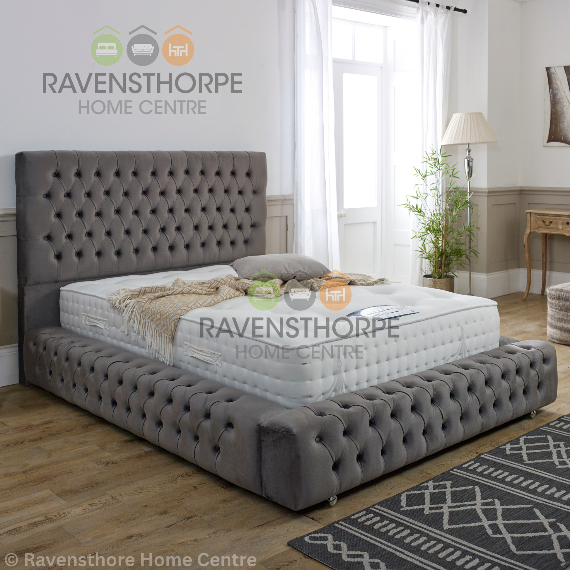 Park Lane Chesterfield Ambassador Bed Frame Ravensthorpe Home Centre
