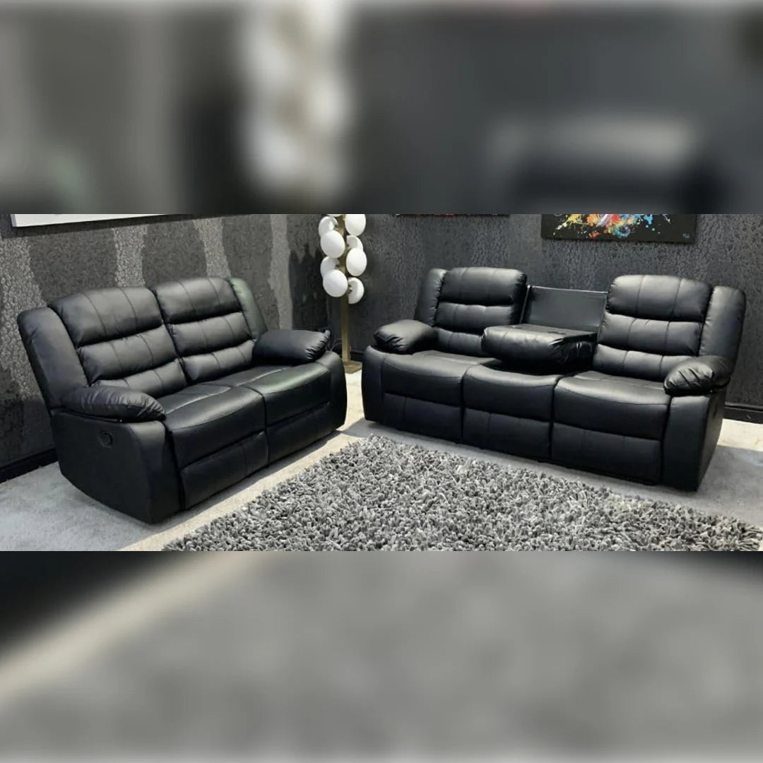 Roma 3+2 Recliner Suite Ravensthorpe Home Centre