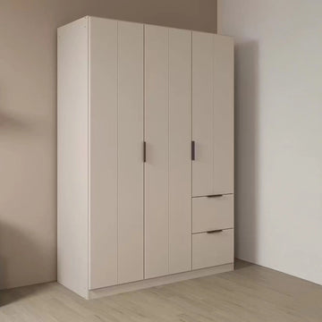 Rauch Ella 3 Door Wardrobe in Champagne 136cm Ravensthorpe Home Centre