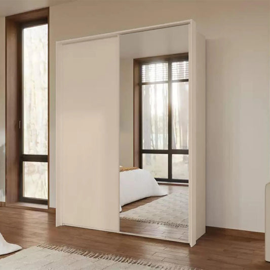 Rauch Taro 2 Door Sliding Wardrobe with 1 Mirror Ravensthorpe Home Centre
