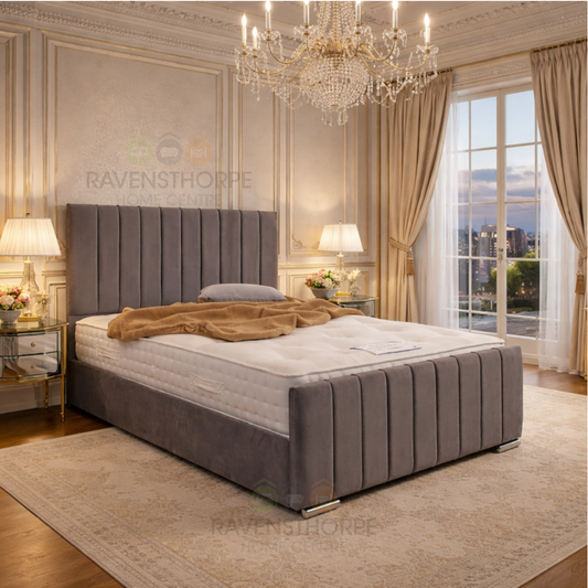 Milan Panel Linear Bed Frame Ravensthorpe Home Centre