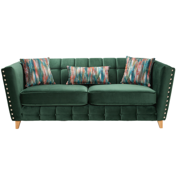 Clarence 3 Seater Fabric Sofa