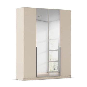 Rauch Alabama 4 Door Hinged Wardrobe in Champagne Ravensthorpe Home Centre