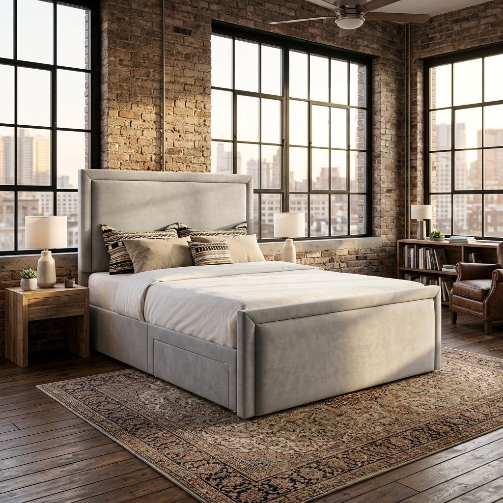 Oxford Divan Bed with Headboard and Footboard Ravensthorpe Home Centre